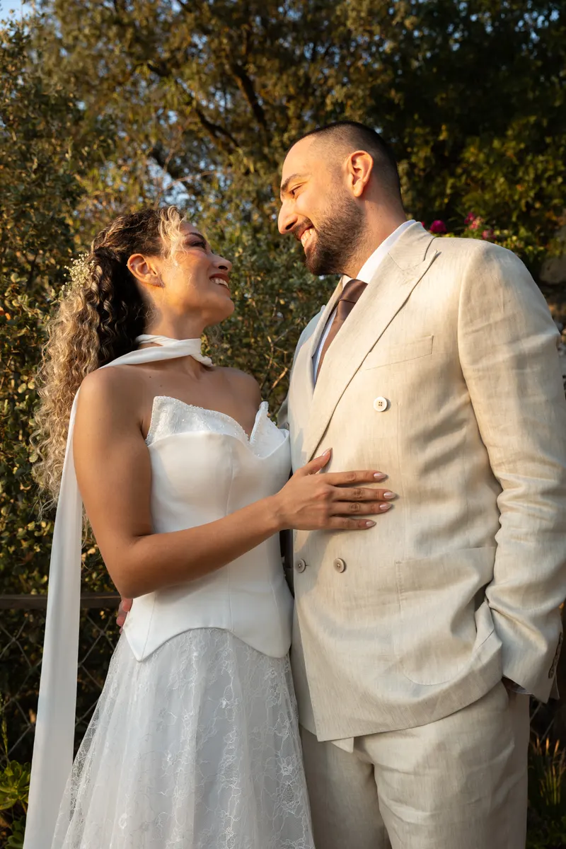 Merthan ve Fatoş engagement photo - Garden
