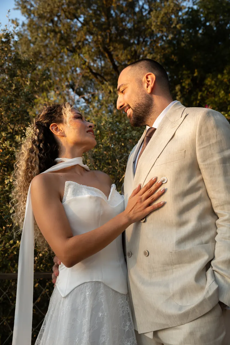 Merthan ve Fatoş engagement photo - Garden