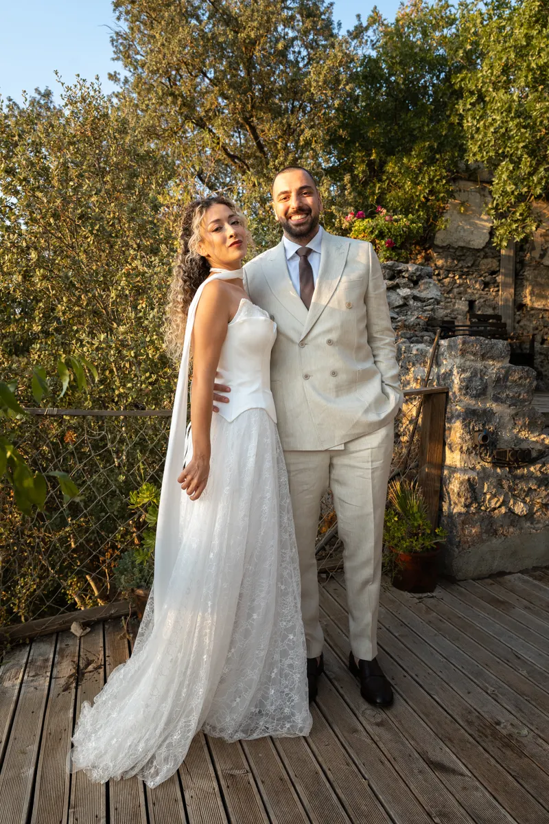 Merthan ve Fatoş engagement photo - Garden