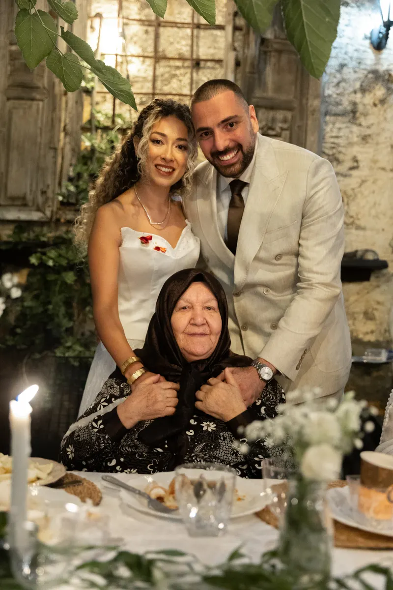 Merthan ve Fatoş engagement photo - Family