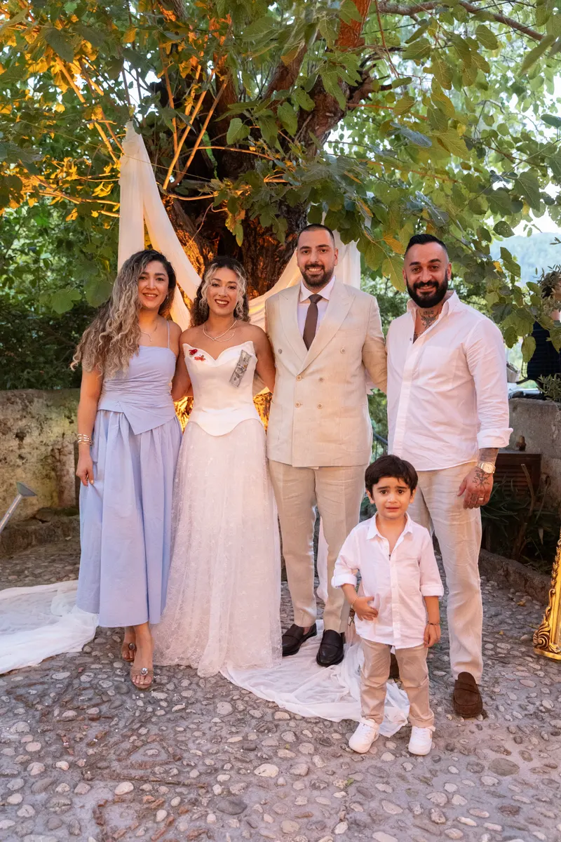 Merthan ve Fatoş engagement photo - Family