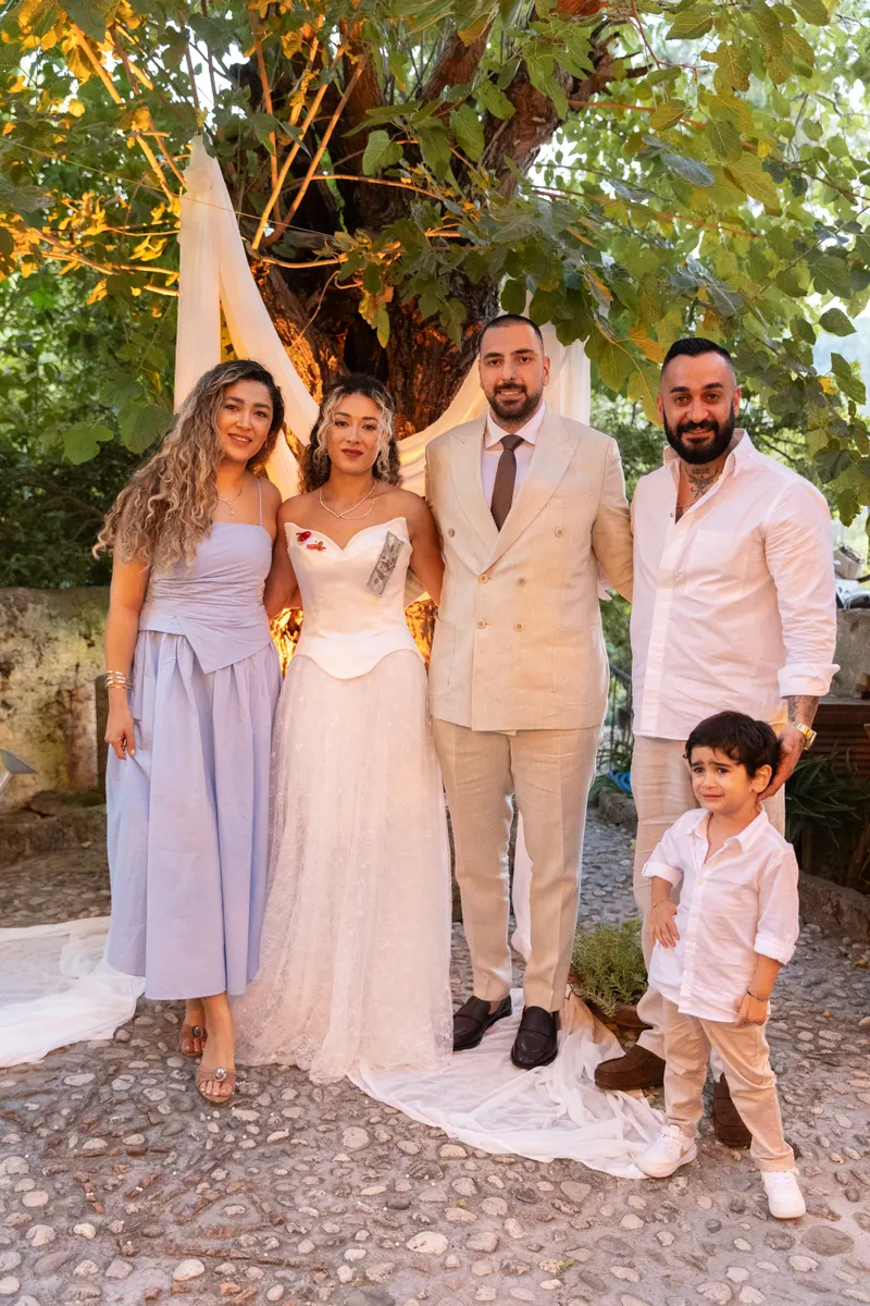 Merthan ve Fatoş engagement photo - Family