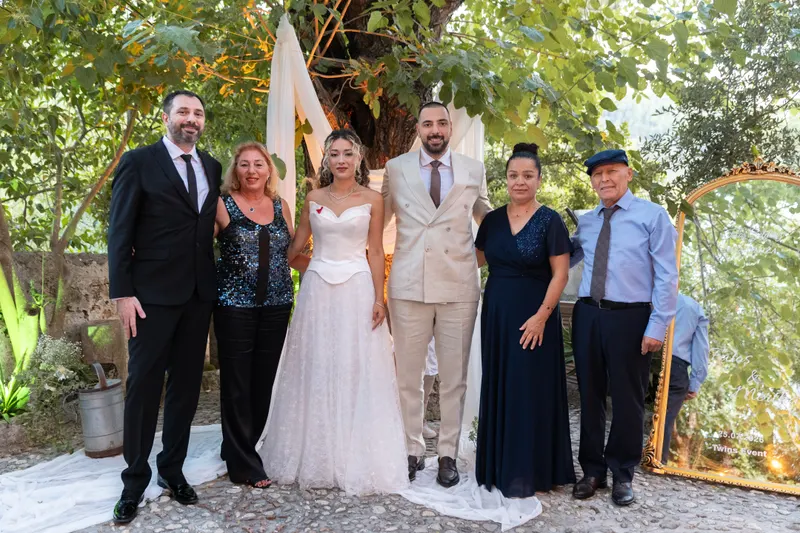 Merthan ve Fatoş engagement photo - Family