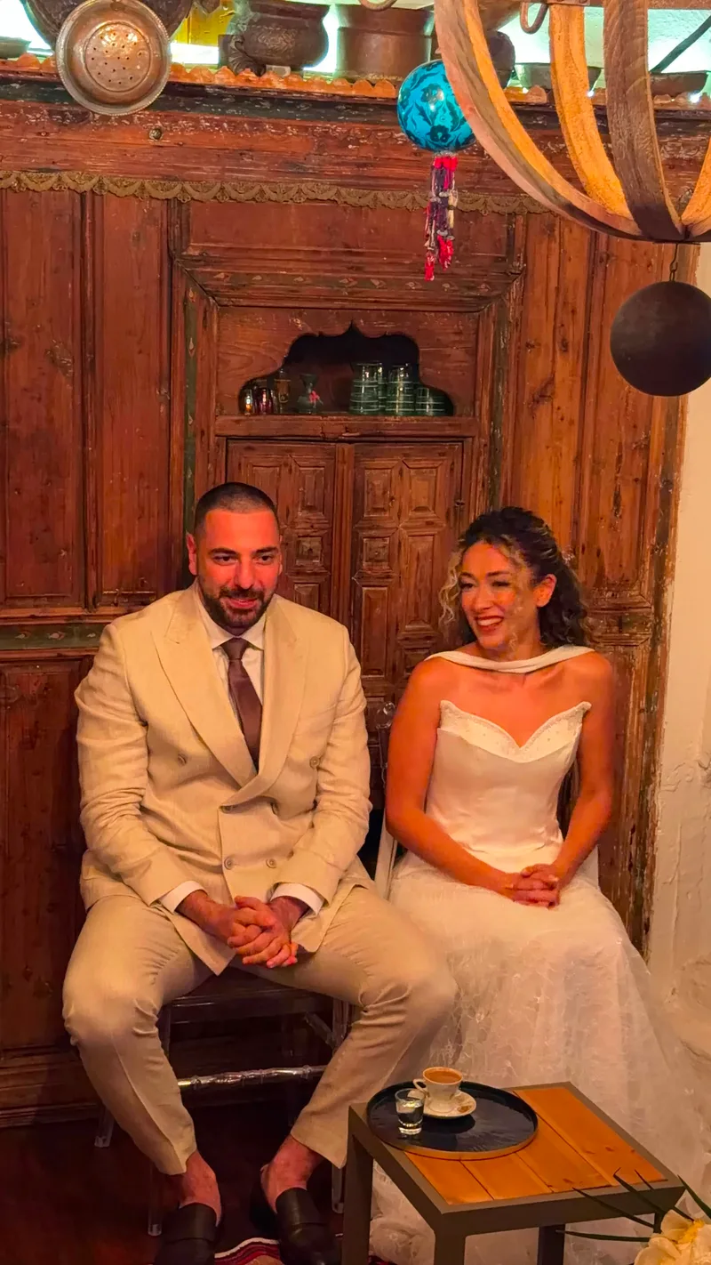 Fatoş ve Merthan engagement photo - Ceremony