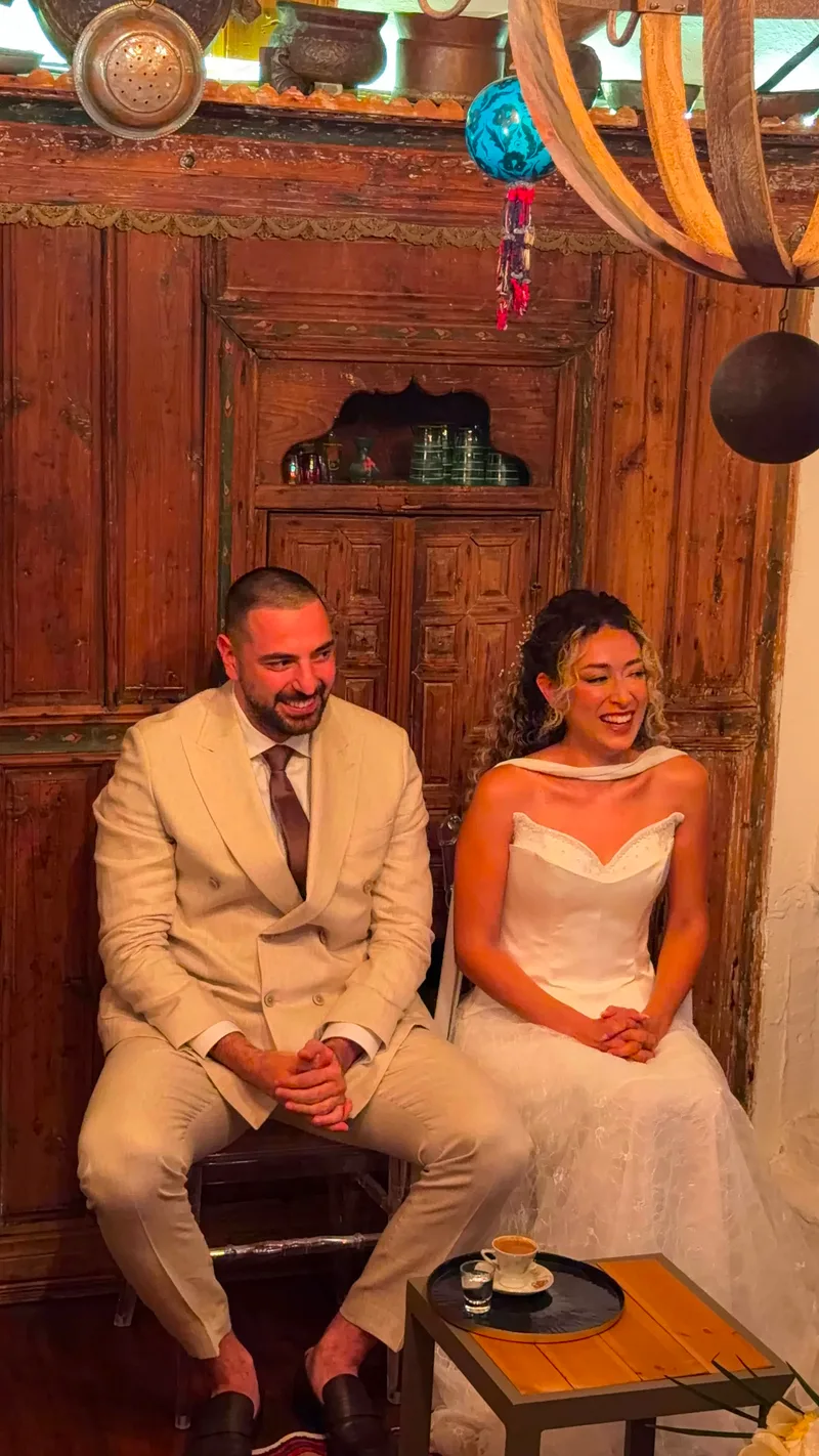 Fatoş ve Merthan engagement photo - Ceremony